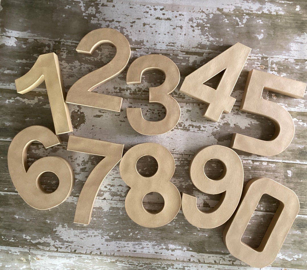 Number Props 12 Inch Photo Prop,12 Inch Number,number One,birthday Number,first ...