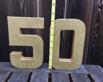 50th Wedding Anniversary, Golden Anniversary, Photo Prop, 50th Anniversary, Golden 50th, Cake Table,Table Centerpiece,Milestone Birthday