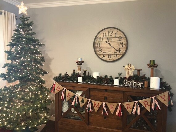 Christmas Banner,Be Merry,Be Merry Banner,Merry Christmas,Burlap Christmas,Rustic Christmas,Photo Prop,Christmas Photo Prop,Holiday Banner