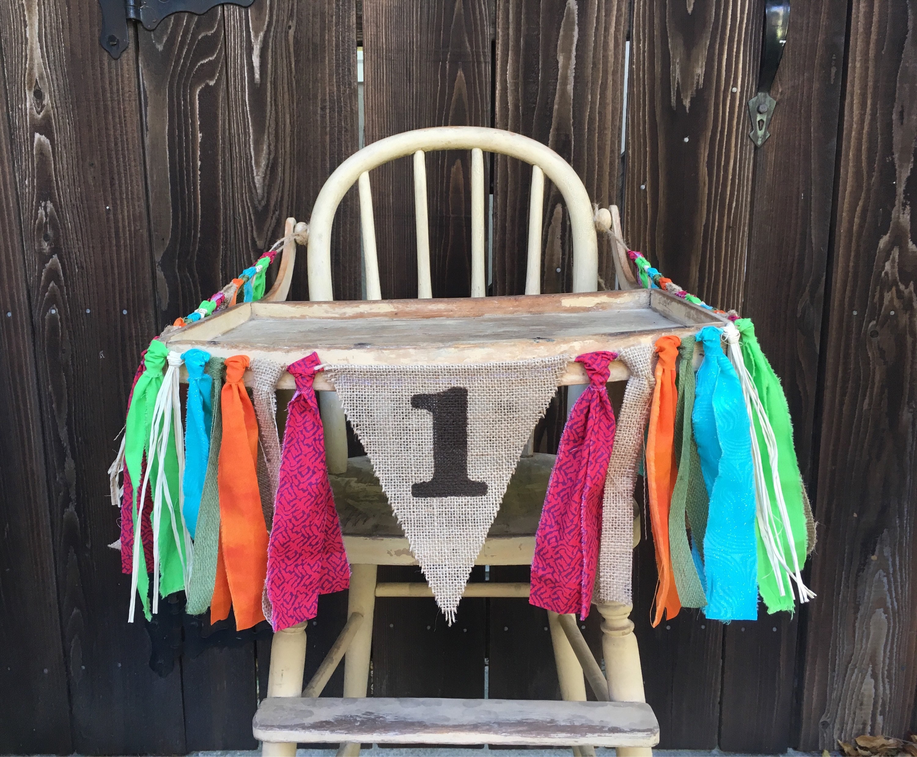 High Chair Banner, Moana Inspired Banner,Hawaiian, Luau, Island