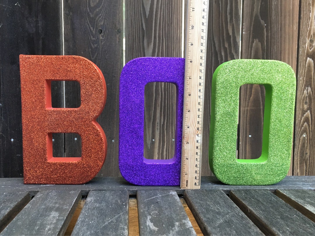 Boo Letters,boo Sign,halloween,halloween Decor,boo Decor,fall,fall ...