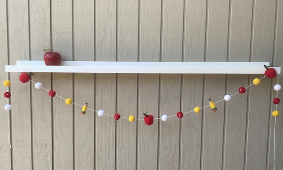 Teacher Felt Garland,First Day Of School,School Decor,Felt Garland,Teacher Decor,Classroom Decor,School Days,Teacher Appreciation,Classroom