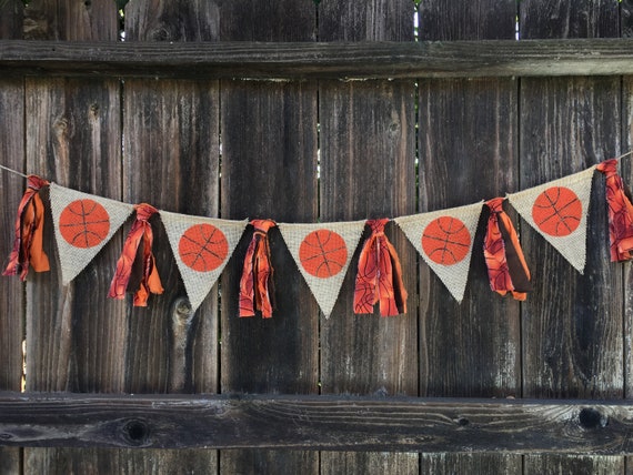 Basketball Banner,Basketball Birthday,Basketball Party,March Madness,Basketball,Basketball Garland,Tailgate,Happy Birthday,PeeWee Basketball