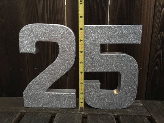 25th Wedding Anniversary, Silver Anniversary, Photo Prop, 25th Anniversary, Silver 25th, Cake Table,Table Centerpiece,Anniversary Decoration