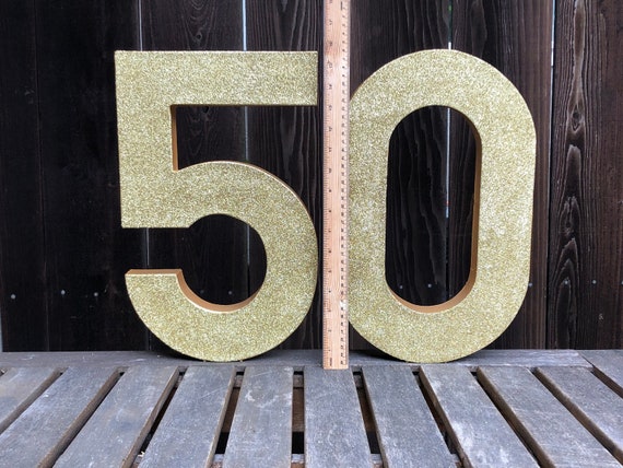 50th Wedding Anniversary,Golden Anniversary,Photo Prop,50th Anniversary,Birthday,Cake Table,Table Centerpiece,Anniversary Decor,Milestone