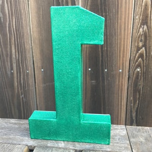 Number 1 Photo Prop, Mermaid Theme, Mermaid, First Birthday,Under the Sea, Cake Smash, 1st, Number One, Mermaid,Table Centerpiece, 8 inches image 5