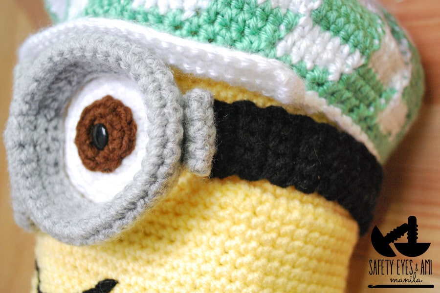 Kevin the Minion Golf Club Cover Crochet Pattern Etsy