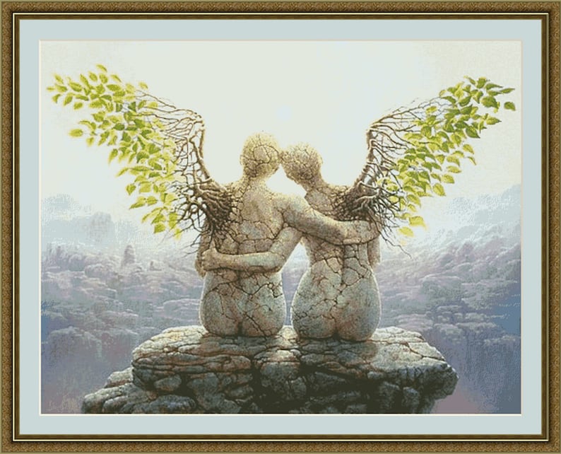 Friendship Cross Stitch Pattern in PDF for Instant Download - Etsy