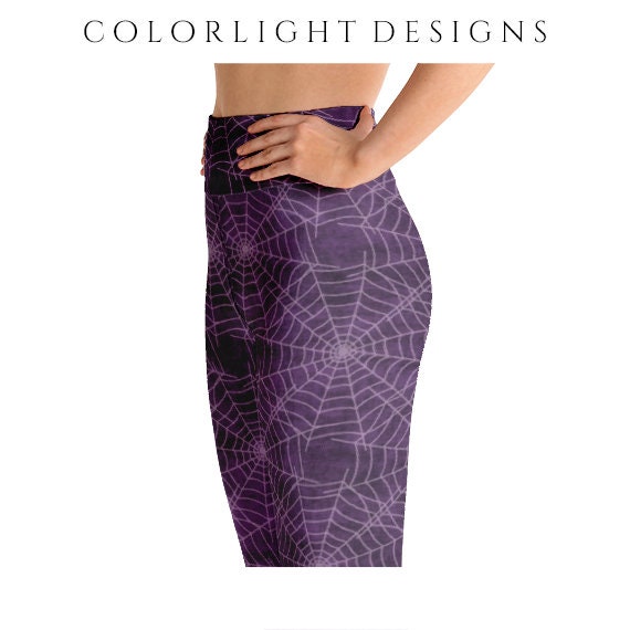 dark purple yoga pants