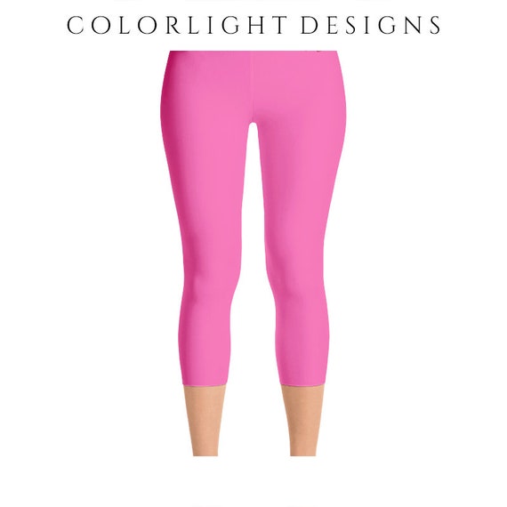 hot pink yoga pants