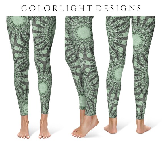 forest green yoga pants