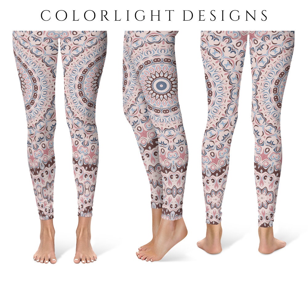 Muster-Leggings-Yoga-Hosen gedruckte Yoga Strumpfhosen für ...