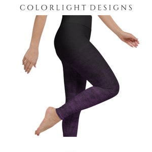 distressed workout leggings