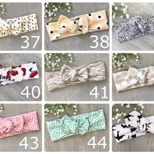 Baby Headband / Baby Headbands and Bows / Headband / Baby Headbands / Toddler Headband / Baby Bow / Baby Headwrap / Ba image 6