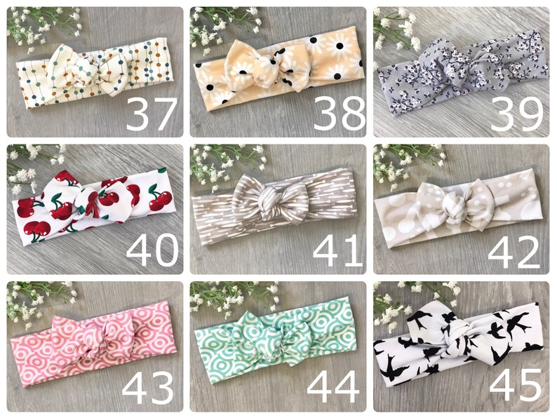 Baby Headband / Baby Headbands and Bows / Headband / Baby Headbands / Toddler Headband / Baby Bow / Baby Headwrap / Ba image 6