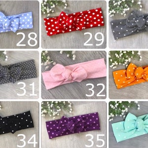 Any 3 Mix & Match Baby Headband / Baby Headband / Toddler Headband / Baby Shower / Baby Bow / Newborn Gift /Baby Gift image 5