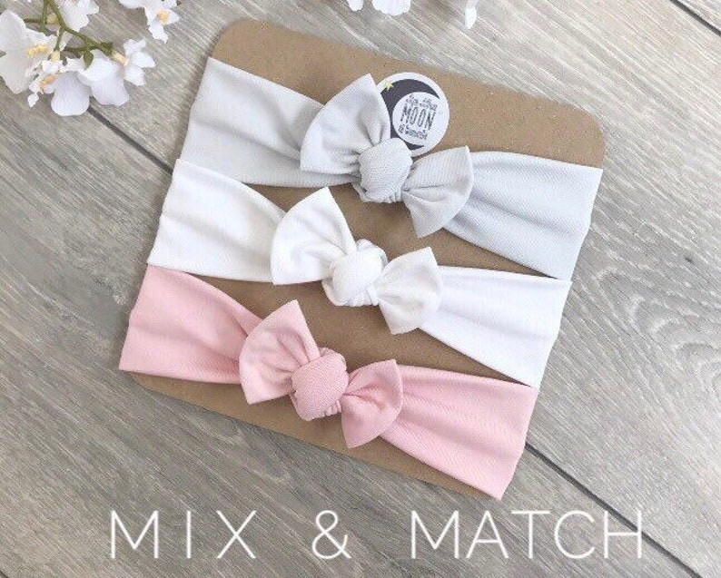 Mix /& Match Baby Headbands and Bows