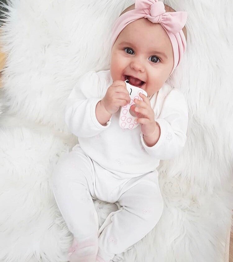 Pink Baby Headband / Baby Head Bands / Toddler Head Wraps / Etsy