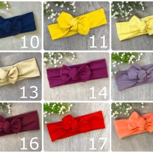 Baby Headband / Baby Headbands and Bows / Headband / Baby Headbands / Toddler Headband / Baby Bow / Baby Headwrap / Ba image 3