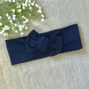Bandeau Bordeaux Bebe Bandeau Headband Enfant Baby Shower Etsy France