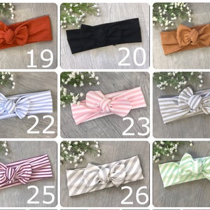 Any 3 Mix & Match Baby Headband / Baby Headband / Toddler Headband / Baby Shower / Baby Bow / Newborn Gift /Baby Gift image 4