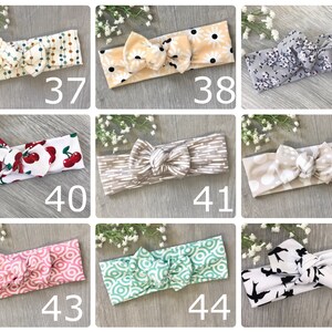 Any 3 Mix & Match Baby Headband / Baby Headband / Toddler Headband / Baby Shower / Baby Bow / Newborn Gift /Baby Gift image 6