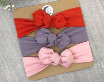 The Vintage Set baby headbands and bows