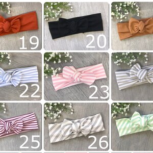 Baby Headband / Baby Headbands and Bows / Headband / Baby Headbands / Toddler Headband / Baby Bow / Baby Headwrap / Ba image 4