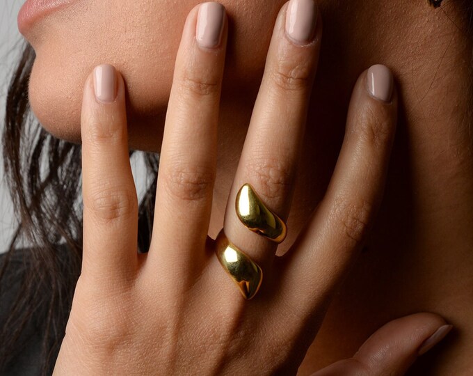 Wrap Ring - 18K Gold Plated