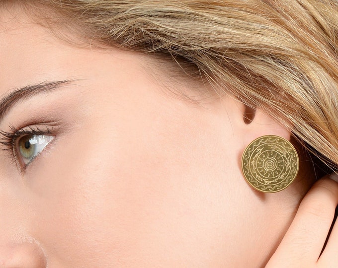 Cyclos Earrings - 18K Gold Plated
