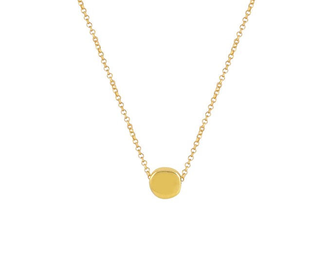 Tiny Sun Necklace - 18K Gold Plated