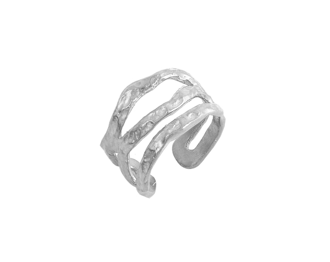 Chevalier Ring - Platinum Plated