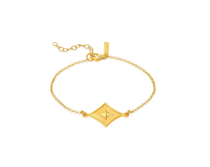 Polaris Star Bracelet - 18K Gold Plated