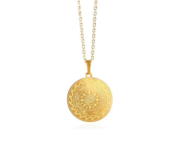 Cyclos Necklace - 18K Gold Plated