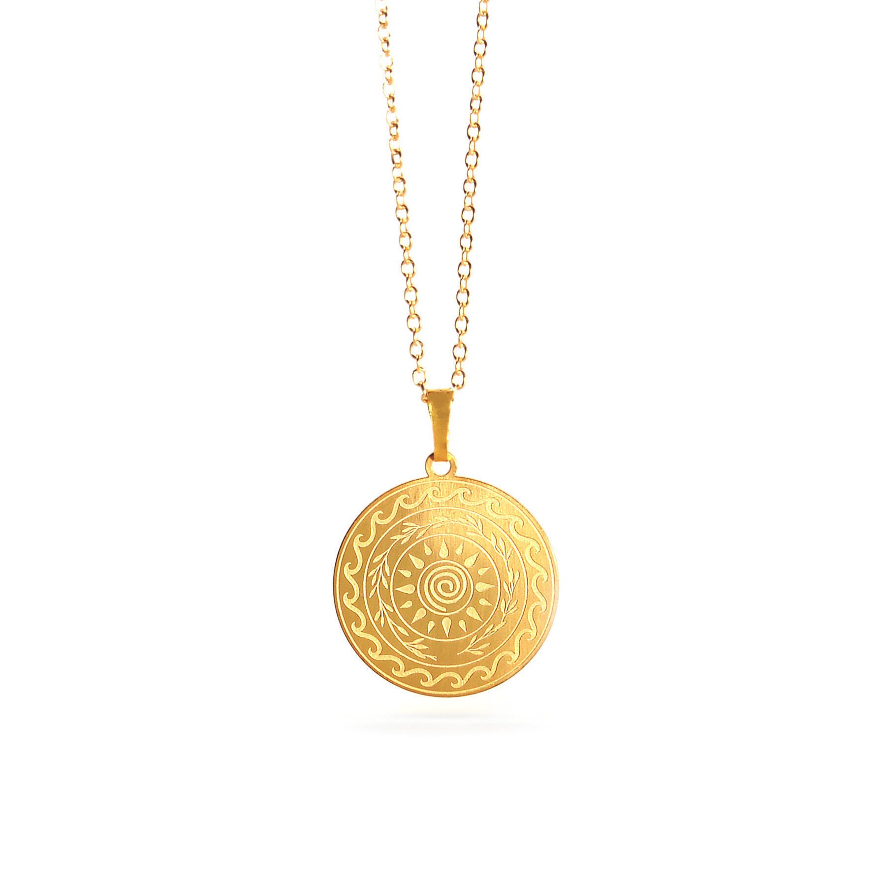 Cyclos Necklace - 18K Gold Plated