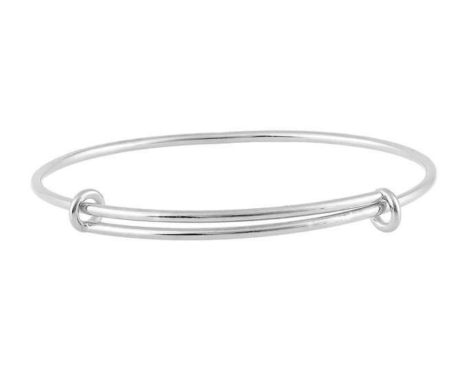 Cuff Bracelet - Platinum Plated