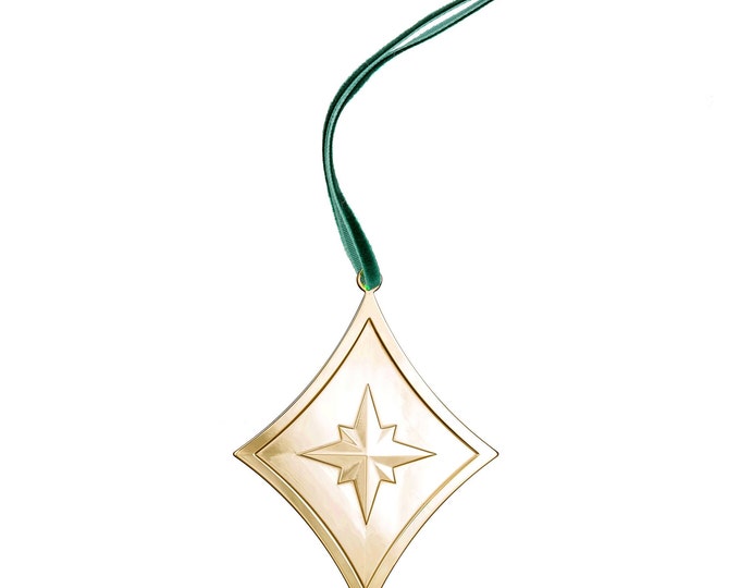 Polaris Star Christmas Ornament - Bronze