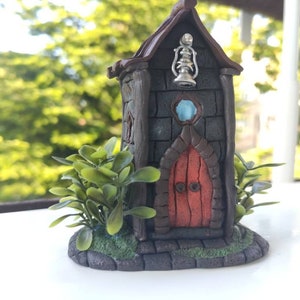 Handmade Medieval Fairy House: Miniature Fantasy Village