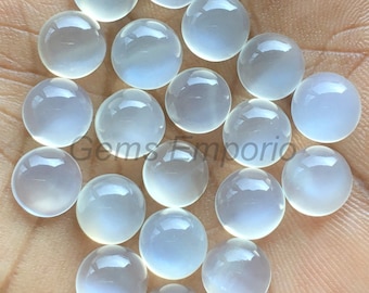 Ceylon Moonstone Round Cabochons, Sizes 8mm, 9mm, Fine Quality, Old Mine Moonstone, Excellent Power, Price per Piece.