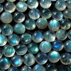 Labradorite 8 mm Round Cabochons. Good Quality. Price per piece.