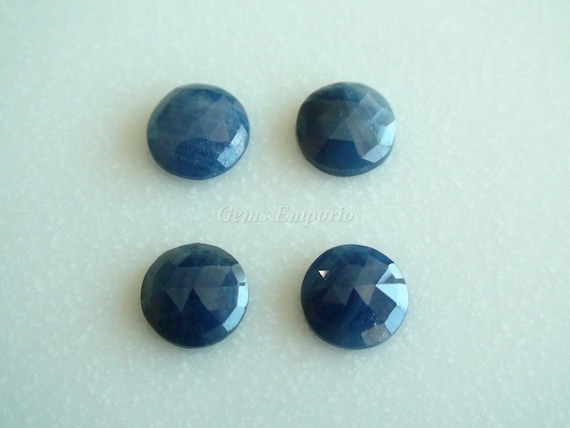 Saphirs bleus naturels ronds de taille rose. rose. rose. Taille 10 à 10,5 mm. de couleur bleu foncé. De belle qualité. Prix pour 4 pièces. efaeae Saphirs bleus naturels ronds de taille rose. rose. rose. Taille 10 à 10,5 mm. de couleur bleu foncé. De belle qualité. Prix pour 4 pièces. efaeae