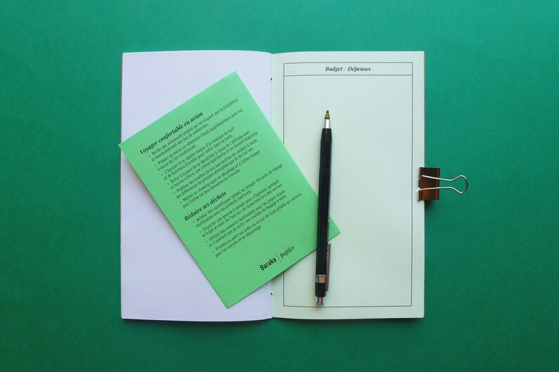 L'explorateur carnet de voyage fait-main 12x21 cm en - Etsy France