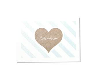 Heart illustration postcard 10 x 15 cm risography print