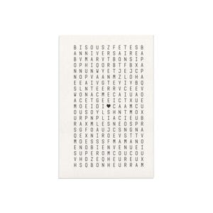 Word Search Card: Wishes, Happy Birthday, Happy Holidays, Congratulations, Multiple Choice