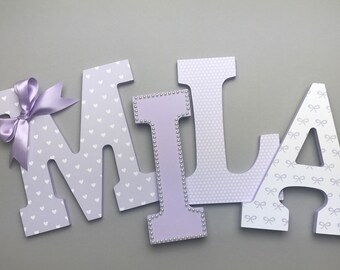 light purple nursery