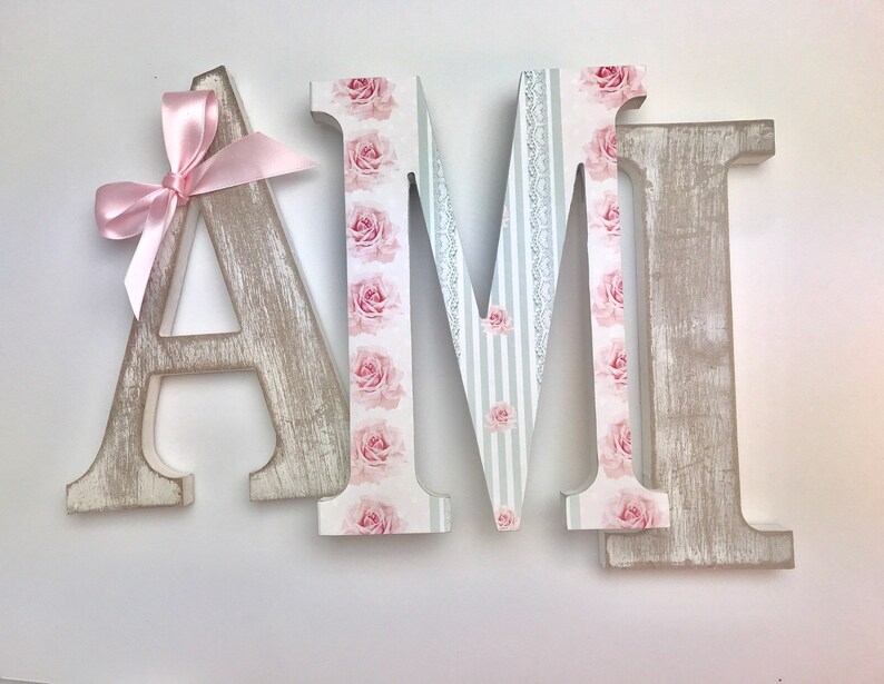 nursery name decor