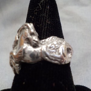 Anello Sterling Hippocampus (cavalluccio marino)