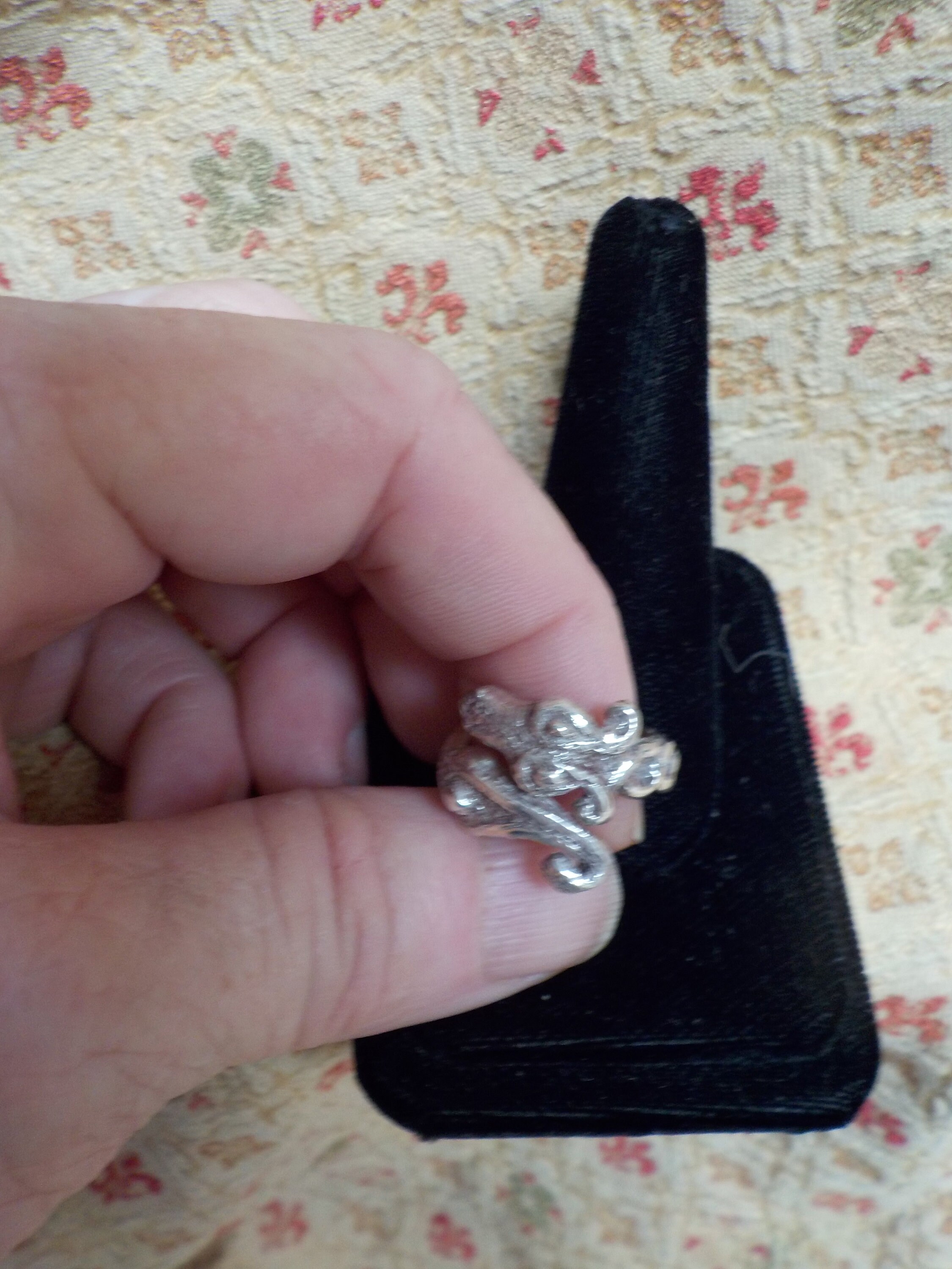 Silver Celtic Horned Snake Ring - Etsy
