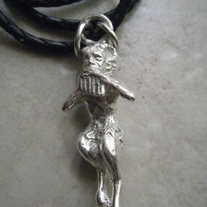 Sterling 3D Satyr Pendant