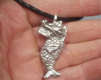 Sterling Silver Dragonfish Pendant